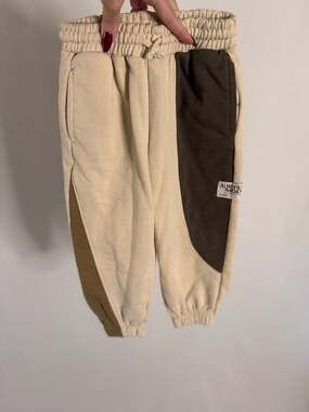 Zara Kids Colorblock Hoodie and Sweatpants Set Size 4 Years 104 cm